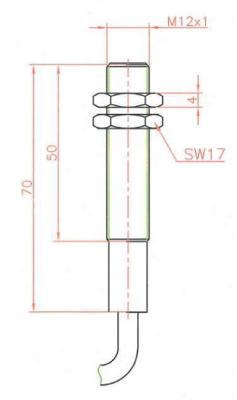 MMG12ARAK Reed-Magnetschalter M12